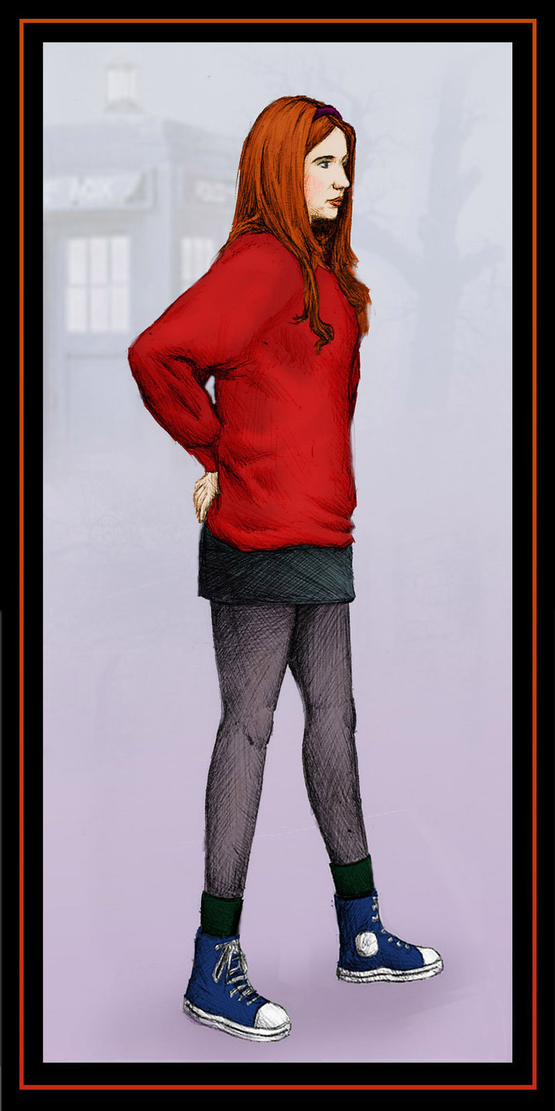 Illustration for article titled Come Along, Pond: The Greatest Fan Art and Cosplay featuring Doctor Who's Amy Pond!